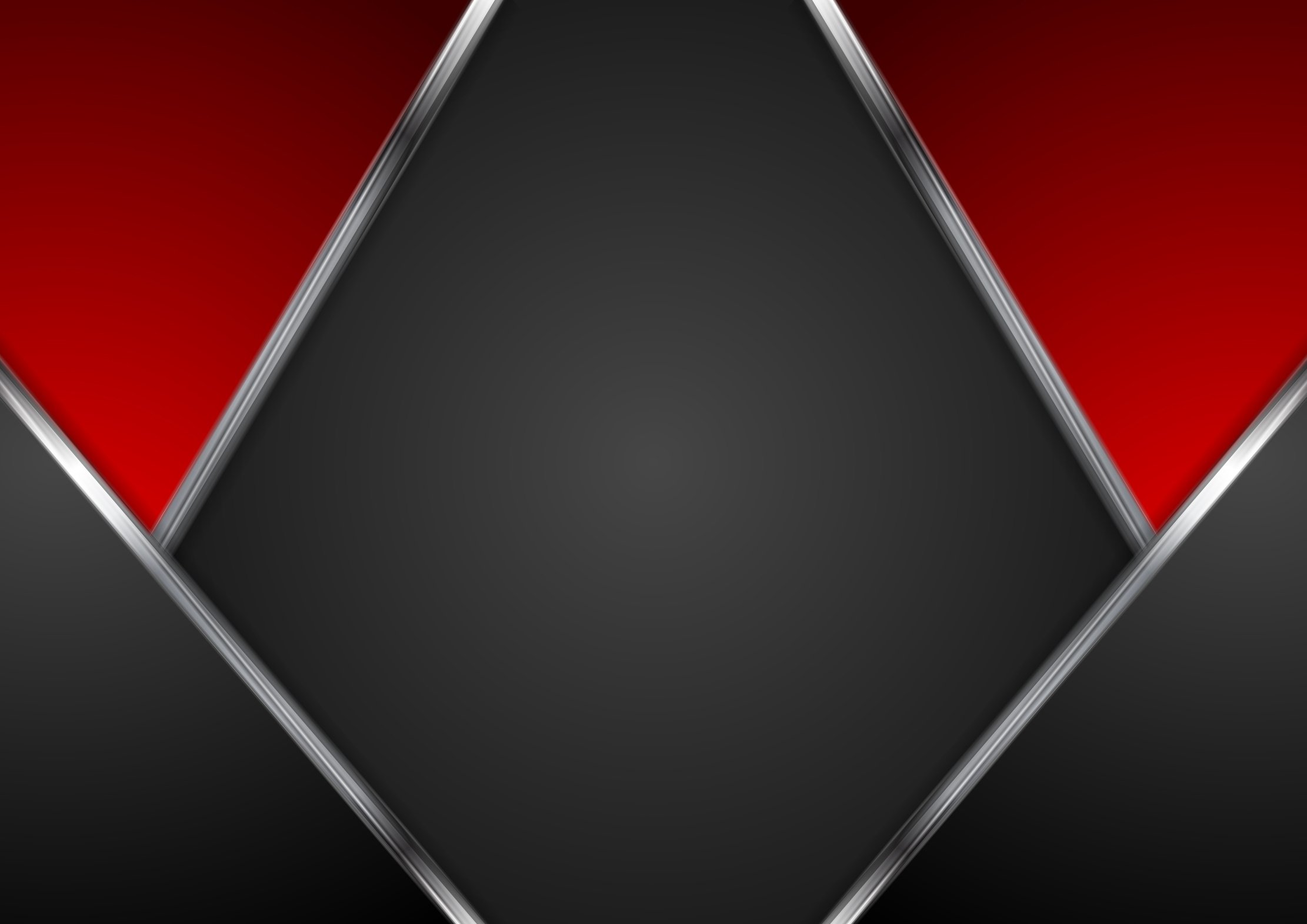 Abstract contrast tech red black background